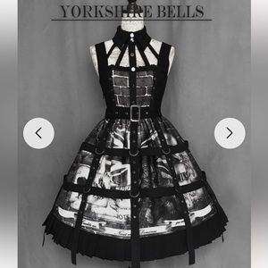 Foxtrot Yorkshire Bells Gothic Jumper Dress